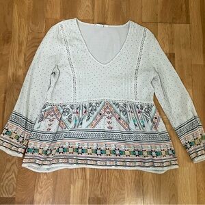 Roxy Women's Patterned Long Sleeve Top